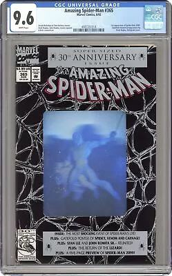 Buy Amazing Spider-Man #365D CGC 9.6 1992 4087251014 1st App. Spider-man 2099 • 150.80£
