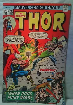 Buy The Mighty Thor Marvel Comics 240 • 4.73£