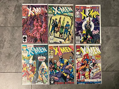 Buy Uncanny X-Men Comic Lot #205, #236, #270, #273, #280, #281 • 30.08£