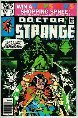 Buy Doctor Strange #43 (1974) - 9.0 VF/NM *1st Appearance Shialmar The Shadowqueen* • 6.70£