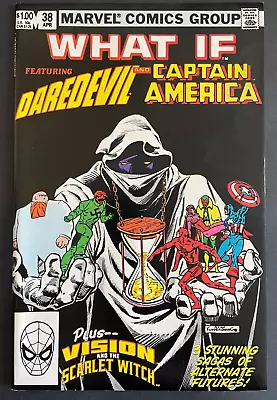Buy What If #38 - Daredevil & Captain America Marvel 1983 Comics NM • 9£