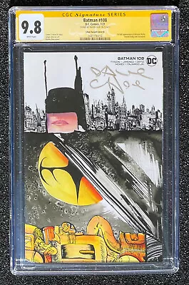 Buy Signed DAVID CHOE CGC SS 9.8 Batman # 108 Variant Exclusive 1st Miracle Molly B • 474.36£