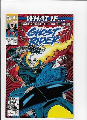 Buy Marvel Comics What If  # 45 Vol2 Barbara Ketch Had Become Ghost Rider Very Fine • 3.50£