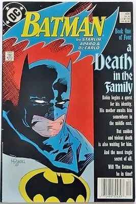 Buy Batman #426 (1988) Vintage Key Comic,  A Death In The Family  Part 1 Of 4 • 28.45£