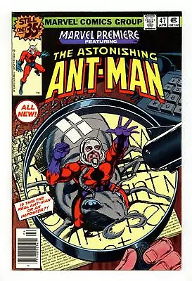 Buy Marvel Premiere #47 VF- 7.5 1979 1st Scott Lang As Ant Man • 88.35£