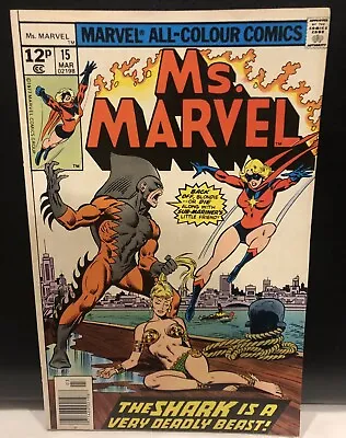 Buy Ms Marvel #15 Comic Marvel Comics Bronze Age • 6.85£