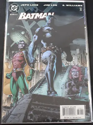Buy Batman 619 1st Hush Appearance Gatefold Jim Lee Cover Comic VF-NM • 12£