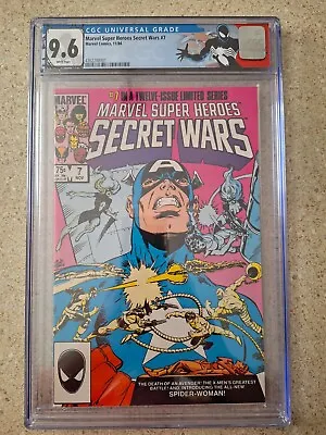 Buy Marvel Super Heroes Secret Wars 7 CGC 9.6 Custom Label • 149.19£