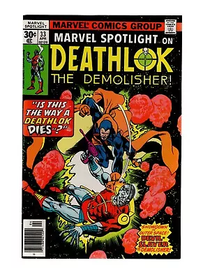Buy Marvel Spotlight #33 - Deathlok The Demolisher - High Grade Minus • 11.85£