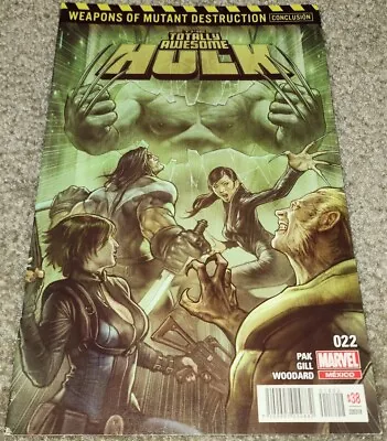 Buy Rare HTF Totally Awesome Hulk 22 MX 1st App Weapon X First Print Foreign Variant • 23.97£