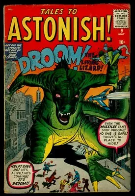 Buy Marvel Comics TALES To ASTONISH #9 Droom The Living Lizard! VG+ 4.5 • 201.03£