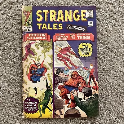 Buy 1965 Marvel STRANGE TALES #133~Doctor Strange, Nick Fury~mid-grade • 7.90£