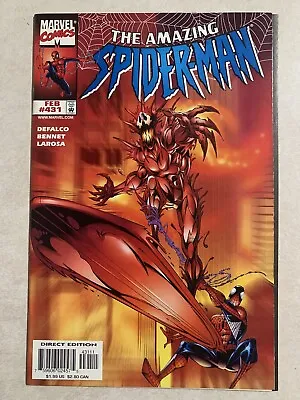 Buy Amazing Spider-Man #431 NM 1st Cover & 2nd App Carnage Cosmic Marvel MCU? • 44.19£