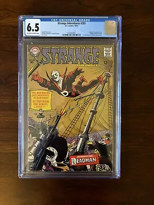 Buy Strange Adventures #205 (DC, 1967) CGC 6.5 1st App. & Origin Of Deadman! • 419.75£