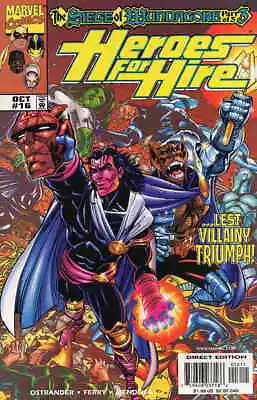 Buy Heroes For Hire #16 VF; Marvel | Siege Of Wundagore 3 - We Combine Shipping • 2.21£