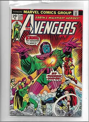 Buy The Avengers #129 1974 Fine 6.0 2479 Kang • 19.79£