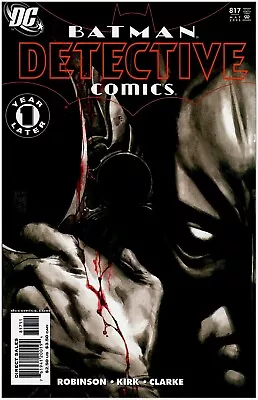 Buy DETECTIVE COMICS #817 MAY 2006 1st PTG BATMAN ONE YEAR LATER DC NM COMIC BOOK 1 • 2.40£