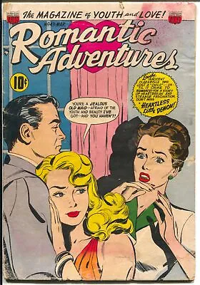 Buy Romantic Adventures #43 1954-ACG-Kenneth Landau Art-pre-code-FR • 30.24£