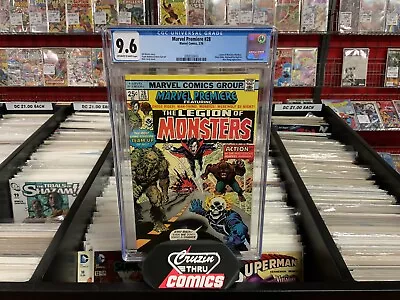 Buy Marvel Premiere #28 CGC 9.6! NM+ 1st Legion Of Monsters! Marvel Comics ‘76! • 719.56£