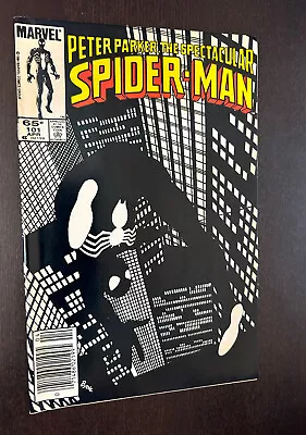 Buy SPECTACULAR SPIDER-MAN #101 (Marvel Comics 1985) -- Newsstand -- FN/VF • 25.22£