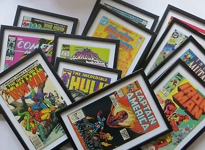 Buy 2 For £25 Ideal Gifts DC MARVEL Framed Vintage Full Comics -Read/Display/Collect • 14.99£