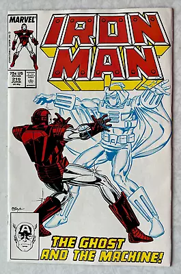Buy Iron Man #219 - 1st App Ghost - 1987 / 8 LGY 608 - Marvel Comics • 20£