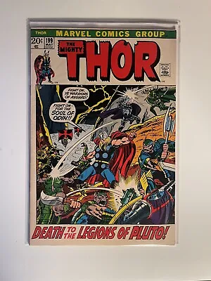 Buy MIGHTY THOR # 199 MARVEL COMICS May 1972 EGO-PRIME 1st APPEARANCE Vs PLUTO • 15.82£