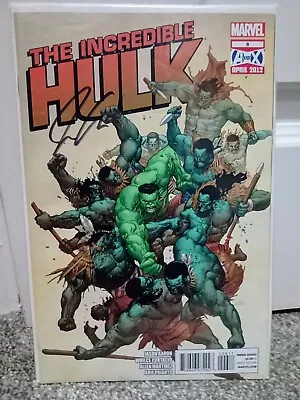 Buy Marvel Comics Signed Jason Aaron The Incredible Hulk #6 • 10£