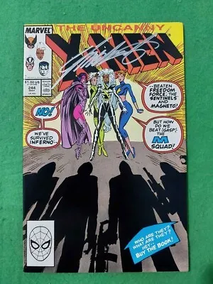 Buy UNCANNY X-MEN #244 1st Appearance Of JUBILEE Signed By CHRIS CLAREMONT NM- 9.2 • 35.98£