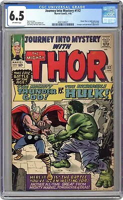 Buy Thor Journey Into Mystery #112 CGC 6.5 1965 4061128021 • 368.10£