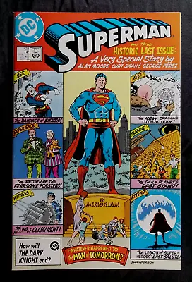 Buy Superman #423 NM 9.4  Unread Copy  Last Issue Vintage DC Comics 1986 • 47.66£