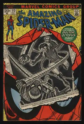 Buy Amazing Spider-Man #113 Fine- 5.5 OW/W Pgs 1st Hammerhead Doc Ock Marvel • 63.96£