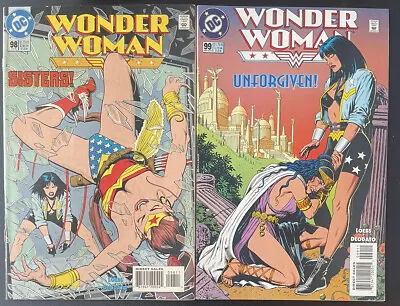 Buy Wonder Woman #98 #99 • Brian Bolland Covers! (DC 1995) • 3.17£