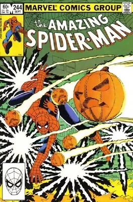 Buy Amazing Spider-Man (Vol 1) # 244 FN- (Fine Minus-) Marvel Comics AMERICAN • 10.49£