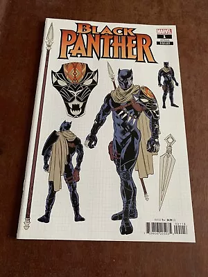 Buy BLACK Panther #1 - Marvel Comics - Design Variant • 2£