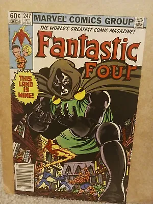 Buy Fantastic Four # 247, John Byrne Cover Of Dr. Doom Is Truely Spectacular, 8.0VF • 30.53£