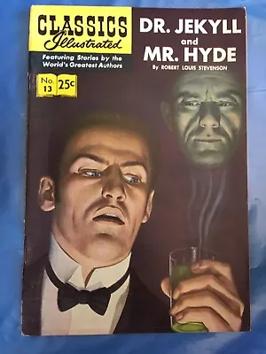 Buy Classics Illustrated # 13. DR Jekyll & MR Hyde. C. FN+ / VFN Lovely Sheen.  1969 • 11.99£