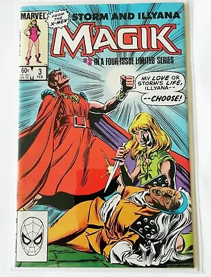 Buy Magik #3 - STORM AND ILLYANA Marvel Comics - 1984 NEAR MINT  • 6.99£