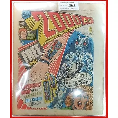Buy 2000AD Prog 2 1st Judge Dredd Appearance 5 3 77 1977 1st Print Comic (set 3871 . • 800£