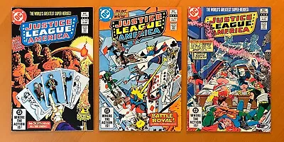 Buy Justice League Of America #203,  204 & 205 (DC 1981) 3 X FN+ Bronze Age Comics • 9.95£
