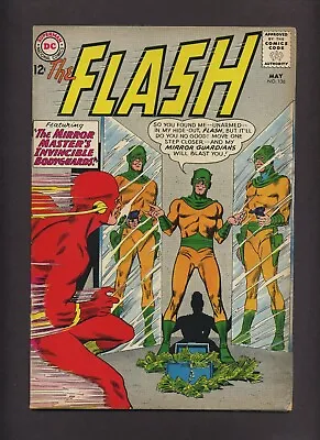 Buy Flash 136 (VG+) Mirror Master! Carmine Infantino 1963 DC Comics P379 • 35.58£