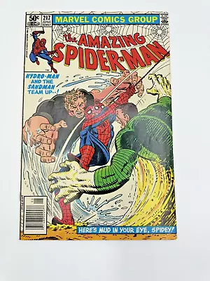 Buy Marvel Comics Amazing Spider-Man #217 Hydro-Man Sandman 1981 • 5.53£
