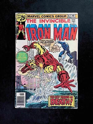 Buy Iron Man #87  MARVEL Comics 1976 GD NEWSSTAND • 6.32£