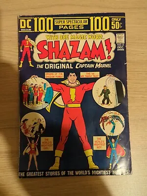 Buy Shazam! #8 Dec DC Comics 1973 Captain Marvel, Reprints the First App Black Adam • 30£