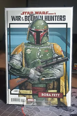 Buy Star Wars War Of The Bounty Hunters #1 Trading Card Variant Boba Fett 1:25 Ratio • 8£