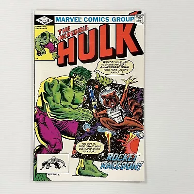 Buy Incredible Hulk #271 1981 FN/VF 1st Rocket Racoon Pence Copy • 125£