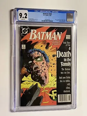 Buy Batman 428 Cgc 9.2 Wp Dc Comics 1988 • 53.82£