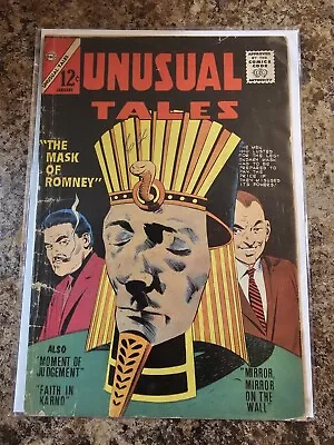 Buy Unusual Tales #43 (1964) The Mask Of Romney Silver Age Charlton Comics GD • 7.23£
