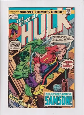 Buy Incredible Hulk (1962) # 193 (4.0-VG) (295895) Doc Samson 1975 • 9£