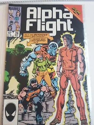 Buy Alpha Flight #28 Marvel Comics Nov 1985 John Byrne Rare Vf+ • 2.99£